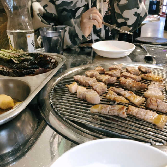 [서면백정] 삼겹1+ 목살1+ 된장찌개+ 공기밥2인 set 리뷰 사진
