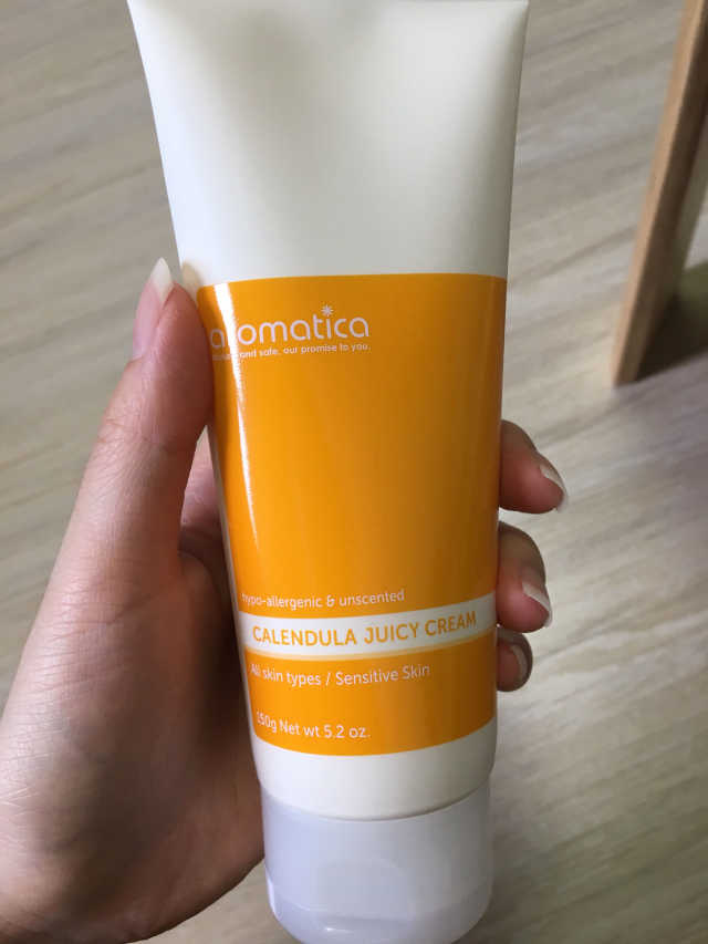 칼렌듈라 쥬시 크림 리뷰 사진