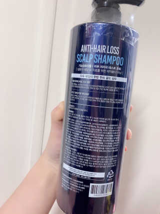 다슈코리아 다슈 데일리 단백질 한방 두피 골드 샴푸 1000ml — 5점을 준 리뷰어가 2019년 12월 올린 사용 사진