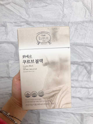 [하우투잇] 뤼에르 쿠르브 블랙 10ml x 30포 총 300ml — 5점을 준 리뷰어가 2020년 3월 올린 사용 사진