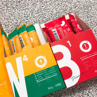 레인보우샵 올인원세탁세제,베이킹소다 스틱포6개입+세탁조클리너 — 4.67점을 준 리뷰어가 2018년 4월 올린 사용 사진