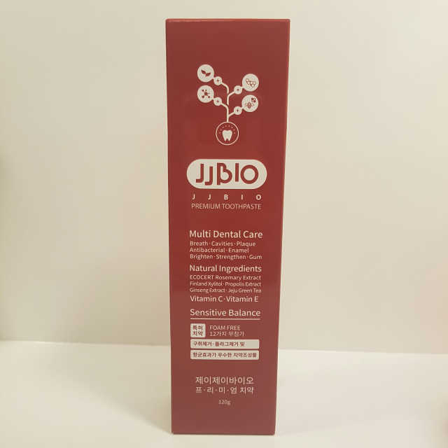 JJBIO_NEW 제이제이바이오 프리미엄 치약 리뷰 사진