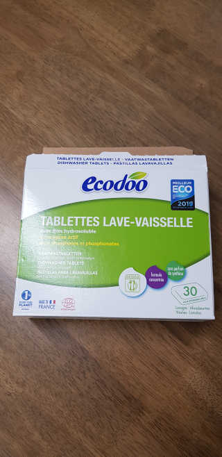 에코두 식기세척기세제 타블렛 600g — 5점을 준 리뷰어가 2019년 10월 올린 사용 사진