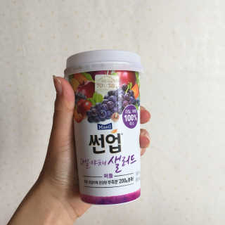 과일야채샐러드 썬업 과일야채 샐러드 3종 — 4.5점을 준 리뷰어가 2018년 7월 올린 사용 사진