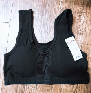 크리비아 All Day Comfort 면스판  메쉬 스포츠 브라 — 5점을 준 리뷰어가 2019년 10월 올린 사용 사진