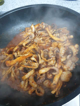 맵꾸미 쭈꾸미볶음 450g — 5점을 준 리뷰어가 2019년 8월 올린 사용 사진