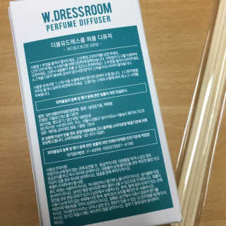 더블유드레스룸 퍼퓸 디퓨저 70ml — 5점을 준 리뷰어가 2018년 6월 올린 사용 사진