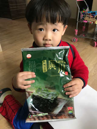 광천우리맛김 파래향 듬뿍, 바삭한 광천우리파래김 6매10봉 — 5점을 준 리뷰어가 2018년 4월 올린 사용 사진