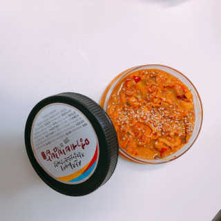 맛있는 통영 멍게향가득한 통영 멍게젓갈 300g — 4.67점을 준 리뷰어가 2018년 8월 올린 사용 사진