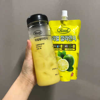 장수농가 리얼깔라만시 — 5점을 준 리뷰어가 2018년 6월 올린 사용 사진