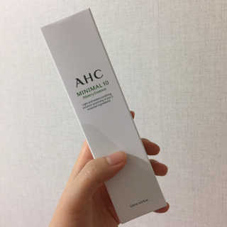 AHC 에이 에이치 씨 미니멀 10 워터리 에센스 — 5점을 준 리뷰어가 2018년 11월 올린 사용 사진