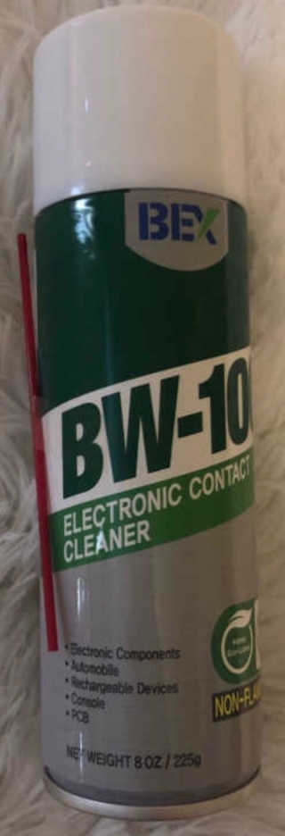 BW-100, 전자 접점 클리너 — 5점을 준 리뷰어가 2019년 8월 올린 사용 사진