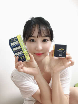 터치인솔 워터프루프와 자외선 철벽방어 바캉스 메이크업 세트 — 3.67점을 준 리뷰어가 2018년 7월 올린 사용 사진