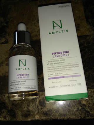 앰플엔 암 페트 펩티드 샷 AMPOULE — 5점을 준 리뷰어가 2019년 8월 올린 사용 사진