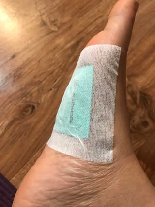 메디테라피 더마 릴렉스 힐링패치 — 5점을 준 리뷰어가 2018년 3월 올린 사용 사진