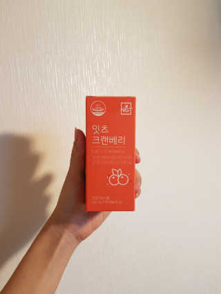 네츄럴굿띵스 잇츠 크랜베리 1병 30일분 — 5점을 준 리뷰어가 2019년 10월 올린 사용 사진