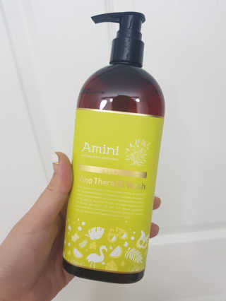 아미니 비노테라 오일워시 400ml 대용량 — 5점을 준 리뷰어가 2019년 7월 올린 사용 사진