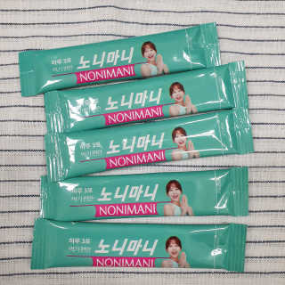 정찬우 꽐라만시 [띵보몰]건강환 습관 노니마니 스틱 1Box — 5점을 준 리뷰어가 2019년 7월 올린 사용 사진