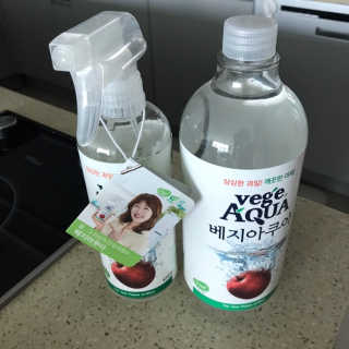 베지아쿠아 475ml + 리필 1000ml 1Set — 5점을 준 리뷰어가 2019년 9월 올린 사용 사진