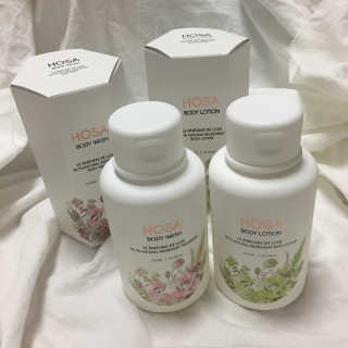 HOSA BODY WASH+BODY LOTION — 5점을 준 리뷰어가 2018년 4월 올린 사용 사진