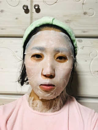 키노닉스 Querencia_Flawless 마스크팩 — 5점을 준 리뷰어가 2019년 4월 올린 사용 사진