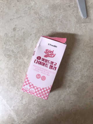 프롬바이오 다이어트엔와일드망고 젤리 — 4점을 준 리뷰어가 2020년 1월 올린 사용 사진