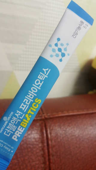 메이준뉴트리 이승남 원장의 더블액션 프리바이오틱스 — 5점을 준 리뷰어가 2020년 3월 올린 사용 사진