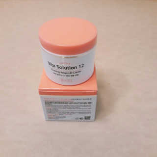 지고트 비타솔루션12 퍼밍 앰플 크림 100ml — 4.5점을 준 리뷰어가 2019년 6월 올린 사용 사진