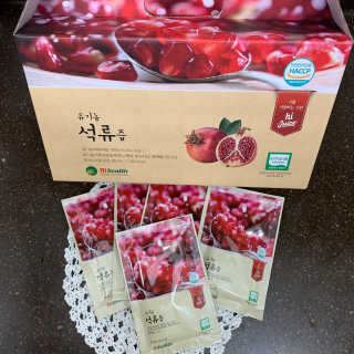 [하이헬스] 정말 진하고 맛있는 유기농 석류즙 30포 — 5점을 준 리뷰어가 2019년 11월 올린 사용 사진
