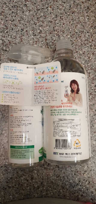베지아쿠아 475ml + 리필 1000ml 1Set — 5점을 준 리뷰어가 2019년 10월 올린 사용 사진