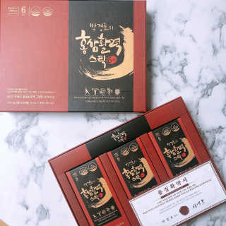 메이준뉴트리 박경호의 홍삼활력스틱 10ml x 30포 — 5점을 준 리뷰어가 2020년 2월 올린 사용 사진