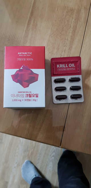 이너블릭 이너타임 크릴오일 — 5점을 준 리뷰어가 2019년 12월 올린 사용 사진