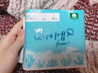 보타메디 마이아이엠 생리대 — 4.5점을 준 리뷰어가 2019년 1월 올린 사용 사진