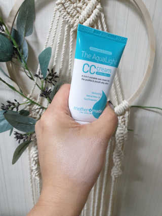 마더메이드 더 아쿠아라이트 CC크림 SPF50+ PA+++ — 5점을 준 리뷰어가 2019년 4월 올린 사용 사진