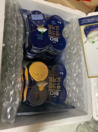 [매일 바이오] 생크림요거트 플레인 12개 + 유자 12개 — 5점을 준 리뷰어가 2019년 6월 올린 사용 사진