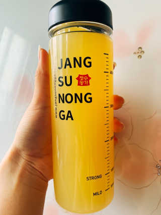 장수농가 리얼깔라만시 원샷 50ml 10팩+보틀 — 5점을 준 리뷰어가 2019년 5월 올린 사용 사진