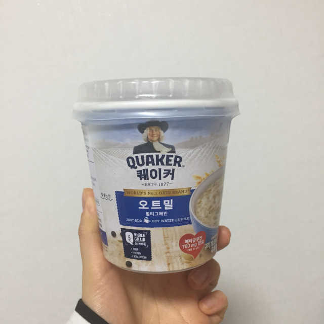 한국야쿠르트 잇츠온 그린키트 2종, 퀘이커 리뷰 사진