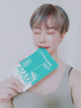 유산균하우스 [프로바이오닉]스킨프로바이오틱스 마스크 10매입 — 5점을 준 리뷰어가 2019년 6월 올린 사용 사진