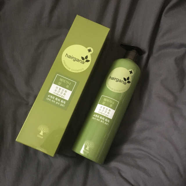 헤어가나 프리미엄 탈모샴푸 500ml 리뷰 사진