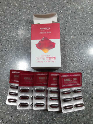 이너블릭 이너타임 크릴오일 — 5점을 준 리뷰어가 2019년 12월 올린 사용 사진