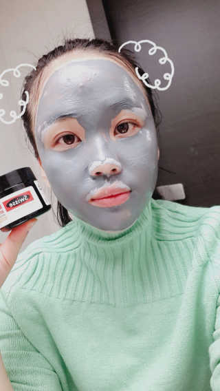SWISSE 스위스 마누카 허니 디톡시파잉 페이셜 마스크 — 3점을 준 리뷰어가 2020년 1월 올린 사용 사진