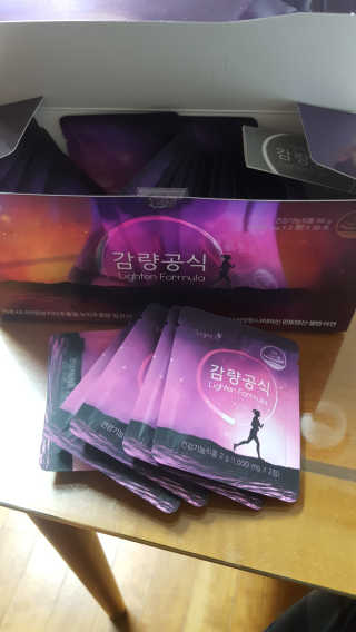 [감량공식] 다이어트 건강기능식품 — 4점을 준 리뷰어가 2019년 12월 올린 사용 사진