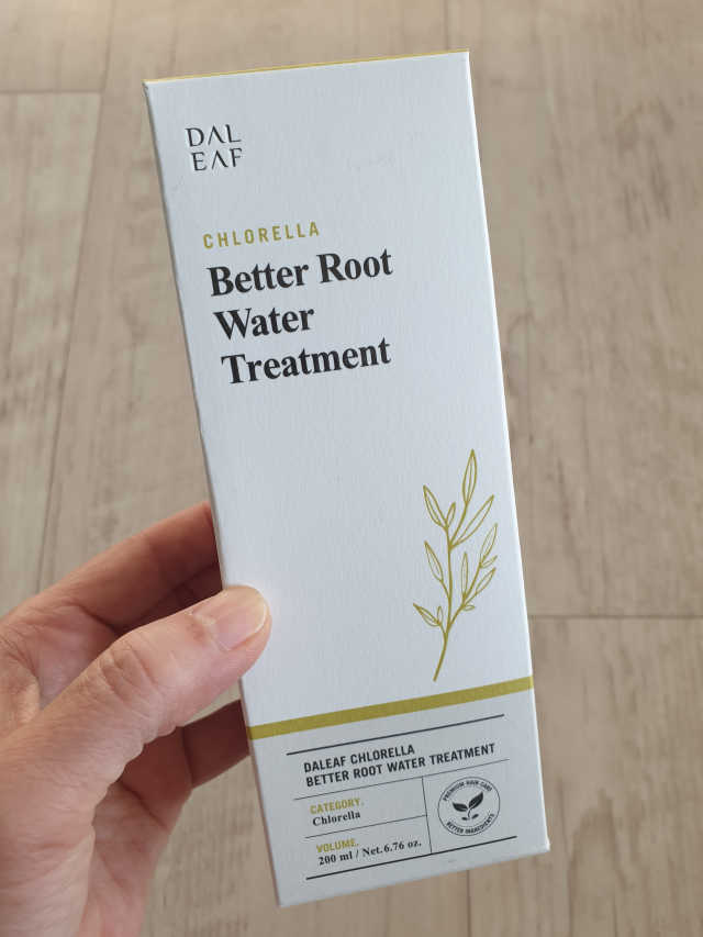 달리프 클로렐라 베러 루트 워터트리트먼트 200ml 리뷰 사진