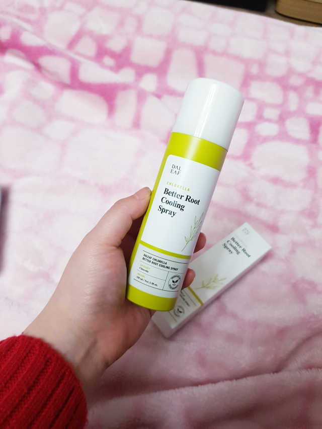 달리프 클로렐라 베러 루트 쿨링 스프레이 100ml 리뷰 사진