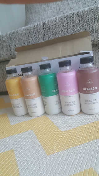 인테이크 밀스 3.0 Trial Kit(보틀형 5종) — 4점을 준 리뷰어가 2017년 4월 올린 사용 사진