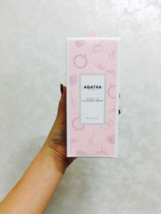 아가타 코스메틱 블랑 스파 클렌징 워터 — 4점을 준 리뷰어가 2016년 9월 올린 사용 사진