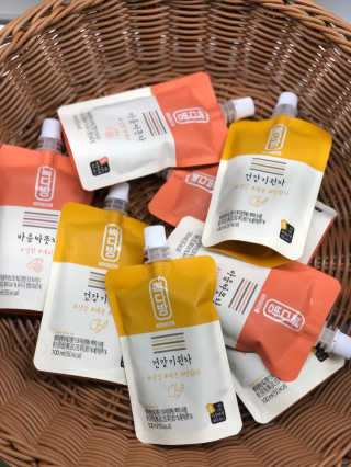 자연원 복다방 2종 100ml 10포씩 — 5점을 준 리뷰어가 2018년 12월 올린 사용 사진