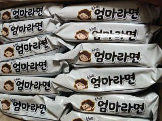 라면 그대로가 제일 맛있는 더엄마라면 — 5점을 준 리뷰어가 2019년 7월 올린 사용 사진