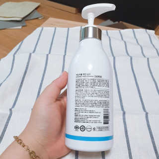 순수연구소 탈모증상완화 어도러블 여인 샴푸 500ml — 5점을 준 리뷰어가 2020년 3월 올린 사용 사진