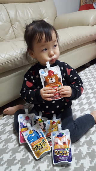 얼리버드 키즈팜 6종 — 5점을 준 리뷰어가 2018년 2월 올린 사용 사진